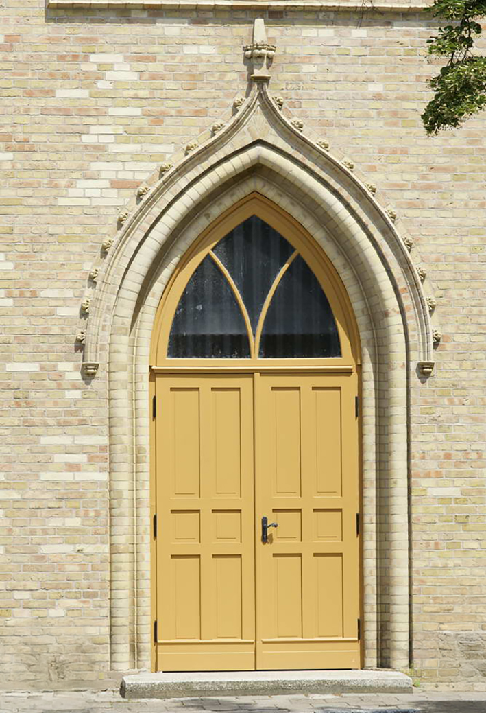 Historische Kirchentür 